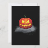 Halloween Pumpkins Spooky Party Dark Spuk House Einladung (Rückseite)