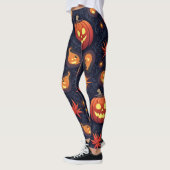 Halloween Pumpkins: Spooky Seamless Pattern. Leggi Leggings (Links)