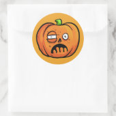 Halloween Pumpkins Sticker 6 (Tasche)