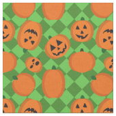 Halloween Pumpkins Stoff (Nahaufnahme)