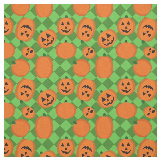 Halloween Pumpkins Stoff (Muster)