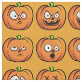 Halloween Pumpkins Stoff (Nahaufnahme)