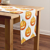 Halloween Pumpkins Table Runner Kurzer Tischläufer (Beispiel)
