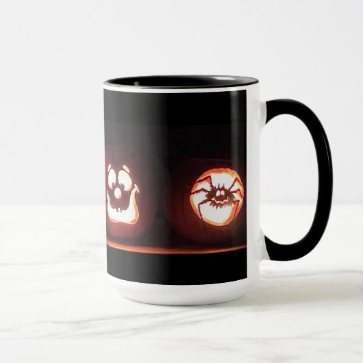 Halloween Pumpkins Tasse (Rechts)