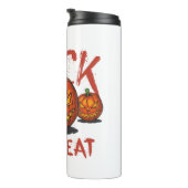 Halloween Pumpkins Thermosbecher (Nach rechts gedreht)