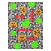 Halloween Pumpkins Tischdecke (Vorderseite)