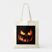 Halloween Pumpkins Tragetasche (Rückseite)