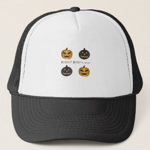 Halloween Pumpkins Truckerkappe