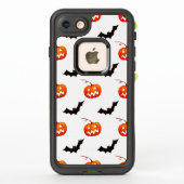 Halloween Pumpkins und Fledermäuse, Trick oder Tre (Rückseite)