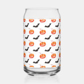 Halloween Pumpkins und Fledermäuse, Trick oder Tre Dosenglas (Links)