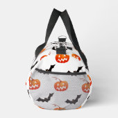 Halloween Pumpkins und Fledermäuse, Trick oder Tre Duffle Bag (Rechts)