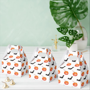 Halloween Pumpkins und Fledermäuse, Trick oder Tre Geschenkschachtel
