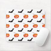Halloween Pumpkins und Fledermäuse, Trick oder Tre Mousepad (Mit Mouse)