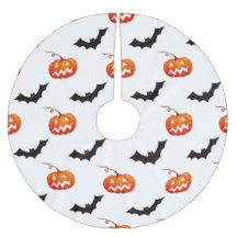 Halloween Pumpkins und Fledermäuse, Trick oder Tre