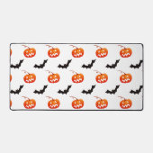 Halloween Pumpkins und Fledermäuse, Trick oder Tre Schreibtischunterlage (Vorderseite)