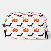 Halloween Pumpkins und Fledermäuse, Trick oder Tre Waschbeutel (Vorderseite)