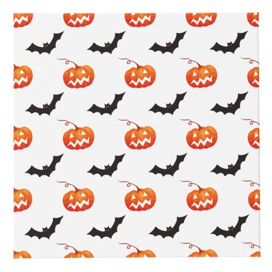 Halloween Pumpkins und Fledermäuse, Trick oder Tre Würfel (Rechts)