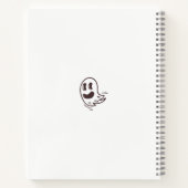 Halloween Pumpkins und Ghosts Notebook Notizblock (Rückseite)