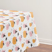 Halloween Pumpkins und Spinnen Tischdecke (Beispiel)