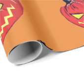 Halloween Pumpkins Wrapping Paper Geschenkpapier (Rolleneckpunkt)