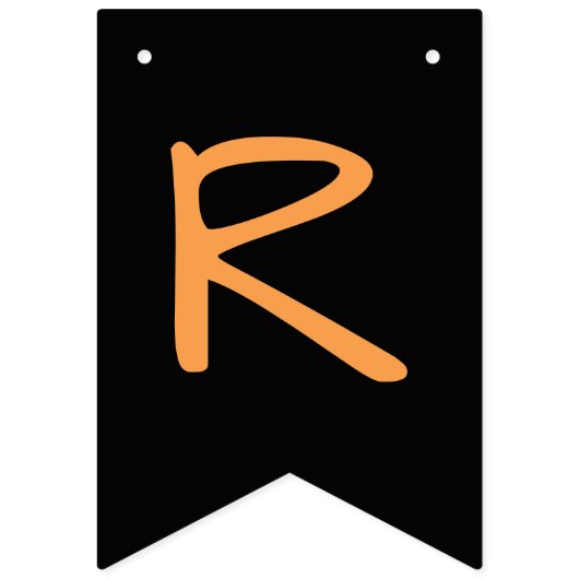 Halloween Pun Creepin It Real Funny w Pumpkins Wimpelkette (Zweite Fahne)