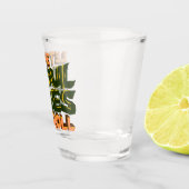 Halloween Pun Ließ die Ghul-Timer Schnapsglas (Rechts)