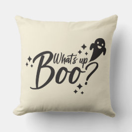 Halloween Pun - Was ist los? Kissen