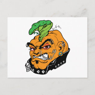 Halloween Punkin'! Postkarte
