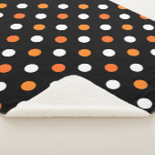 Halloween Punkte Sherpadecke (3/4)