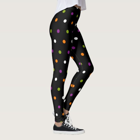 Halloween punktiert Leggings (Rechts)