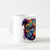 Halloween Pup Illustrations Art Kaffeetasse (Vorderseite Links)