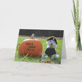 Halloween Puppy! Karte