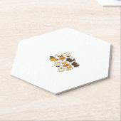 Halloween Puppy Love � Kawaii Dog Art Classic T-Sh Untersetzer (angewinkelt)