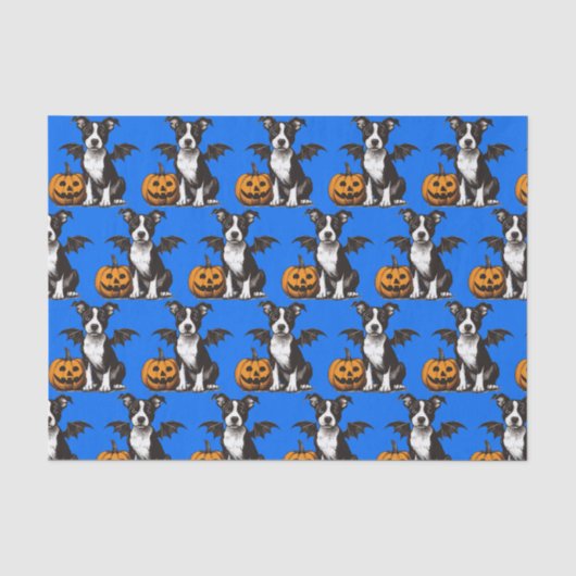 Halloween Puppy Seidenpapier (Vorderseite)