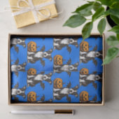 Halloween Puppy Seidenpapier (Geschenk)