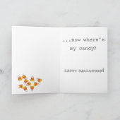 Halloween Purist Karte (Innenseite)