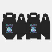 Halloween Purple Monster Geschenkschachtel (Ungeklappt)