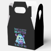 Halloween Purple Monster Geschenkschachtel (Offen)