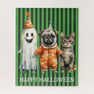 Halloween-Puzzle für Katzen und Hunde Puzzle