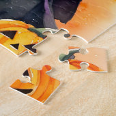 Halloween Puzzle Niedlich Little Hexe (Seite)