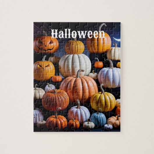 Halloween Puzzle Party: Spooky Fun für jedermann! (Vertikal)