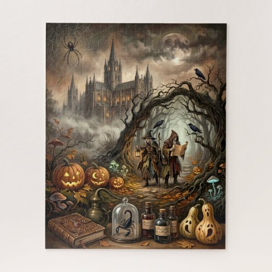 Halloween-Puzzle Puzzle (Vertikal)