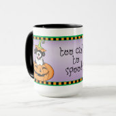 Halloween PWD Tasse (Vorderseite Links)