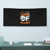 Halloween Queen of Halloween Banner (Messe)