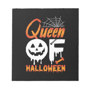 Halloween Queen of Halloween Notizblock