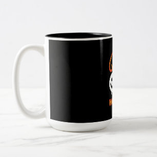 Halloween Queen of Halloween Zweifarbige Tasse