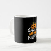 Halloween Queen of Pumpkin Kaffeetasse (Vorderseite Links)