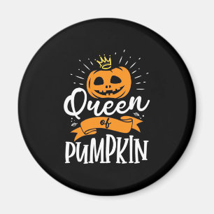 Halloween Queen of Pumpkin Magnet