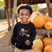 Halloween Quirky Frosch Sweatshirt
