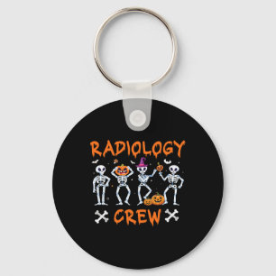Halloween Radiology Herbst Krass Tech Röntgentest Schlüsselanhänger